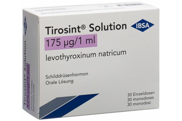 Tirosint Solution 175 mcg 30 Amp 1 ml