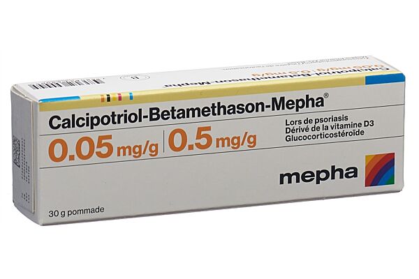 Calcipotriol-Betamethason-Mepha Salbe Tb 30 g