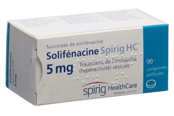 Solifenacin Spirig HC Filmtabl 5 mg 90 Stk