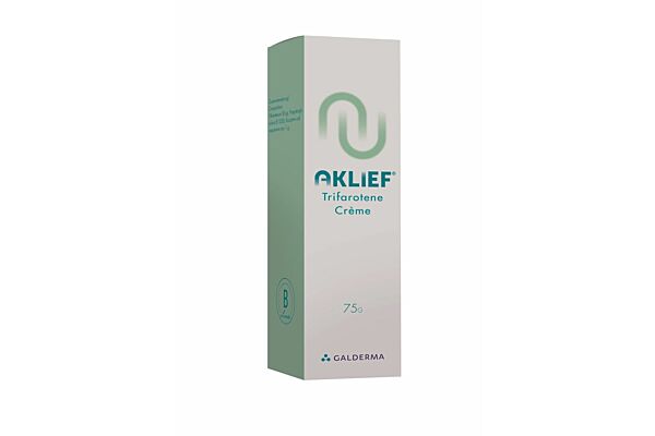 Aklief crème 50 mcg/g dispenser 75 g