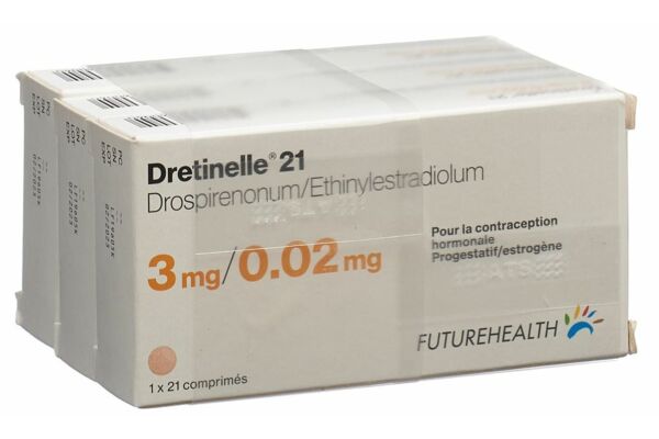 Dretinelle 21 cpr pell 3 x 21 pce