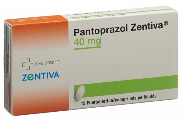 Pantoprazol Zentiva cpr pell 40 mg 15 pce