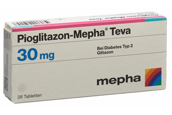 Pioglitazon-Mepha Teva cpr 30 mg 28 pce