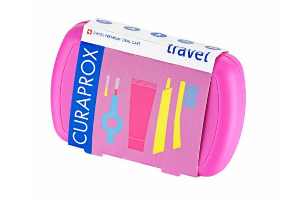 Curaprox Travel Set rosa