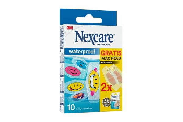 3M Nexcare Promo Tattoo Waterproof 26x57mm 10+2 Gratis/Pack