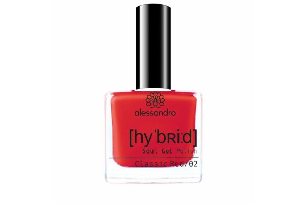 Alessandro International Hybrid Soul Gel Polish Classic Red