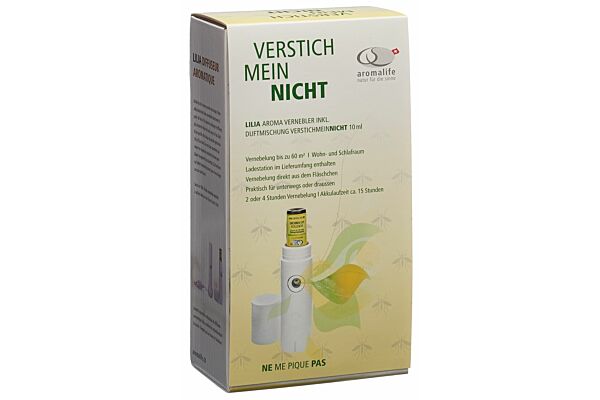 Aromalife Lilia Aromavernebler mit Verstichmeinnicht  Duftmischung