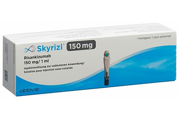 Skyrizi sol inj 150 mg/ml stylo prérempli