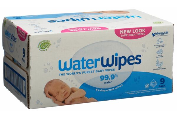 WATERWIPES lingettes bébés