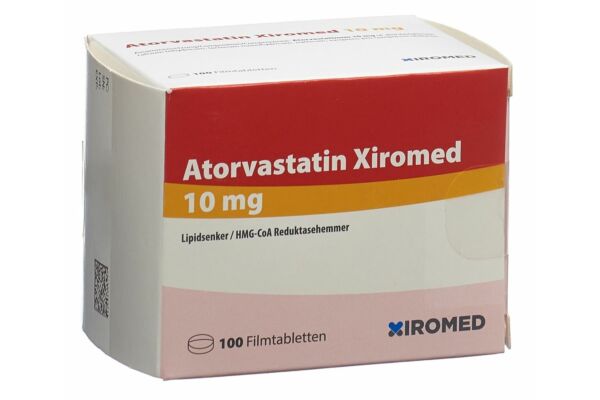 Atorvastatine Xiromed cpr pell 10 mg 100 pce