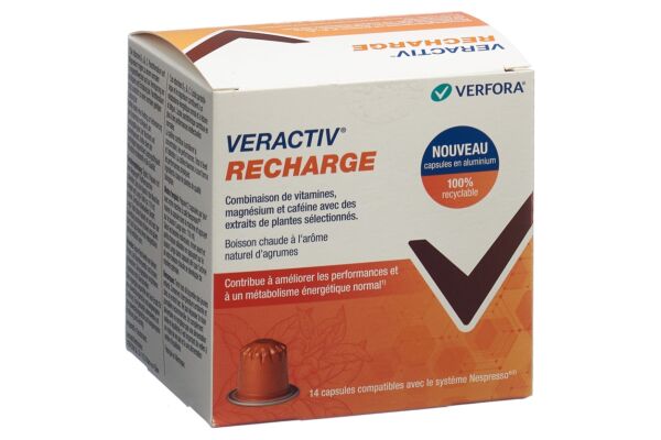 Veractiv Recharge nespresso Kapseln Alu 14 Stk