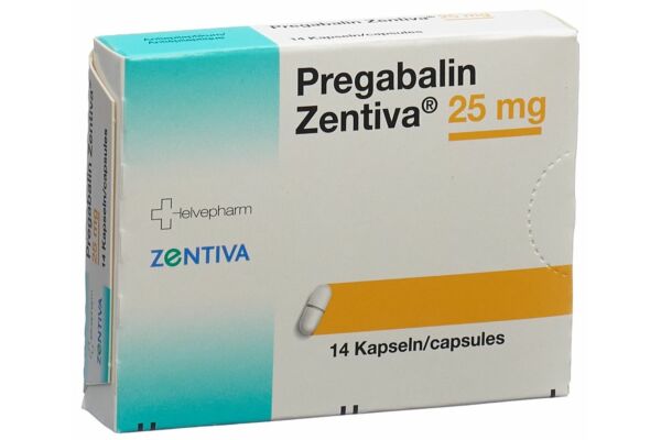 Pregabalin Zentiva Kaps 25 mg 14 Stk