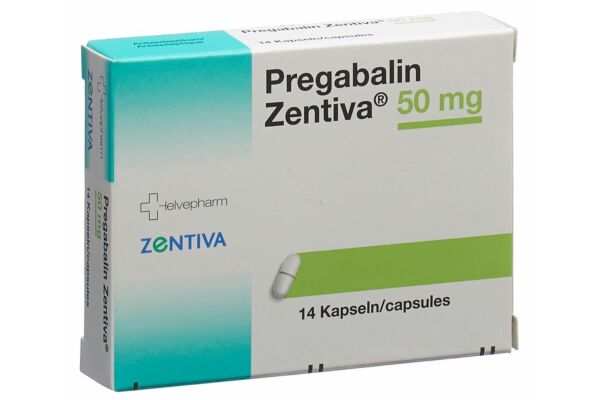 Pregabalin Zentiva caps 50 mg 14 pce