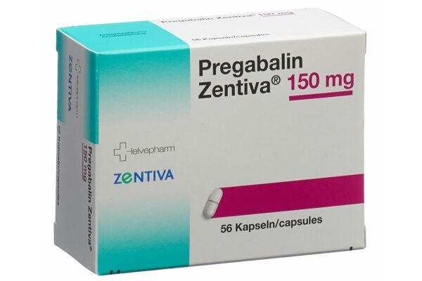 Pregabalin Zentiva Kaps 150 mg 56 Stk