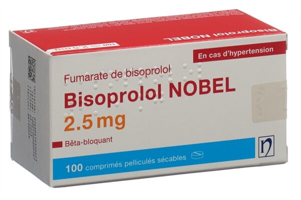 Bisoprolol NOBEL cpr pell 2.5 mg 100 pce