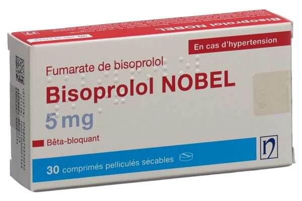 Bisoprolol NOBEL cpr pell 5 mg 30 pce