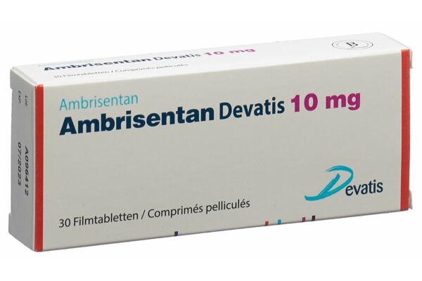 Ambrisentan Devatis cpr pell 10 mg 30 pce