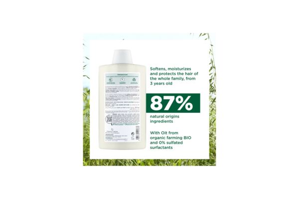 Klorane Avoine bio shampooing tb 100 ml