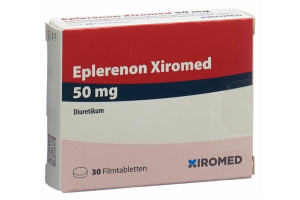 Eplerenon Xiromed Filmtabl 50 mg 30 Stk