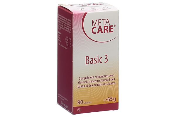 metacare Basic 3 caps bte 90 pce