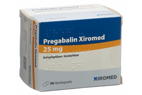 Pregabalin Xiromed Kaps 25 mg 56 Stk