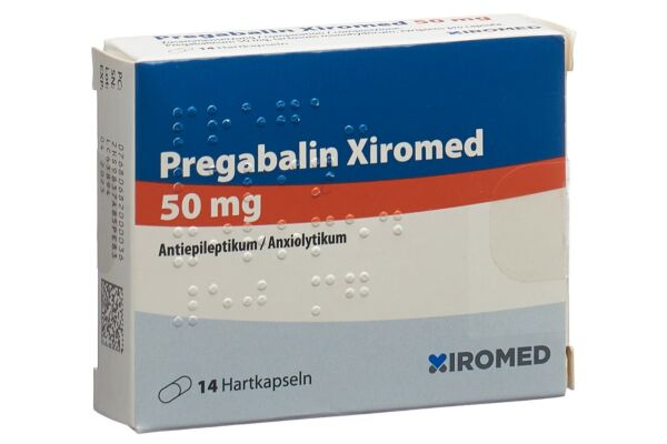 Pregabalin Xiromed Kaps 50 mg 14 Stk