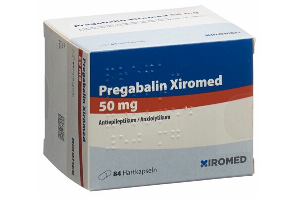 Pregabalin Xiromed caps 50 mg 84 pce