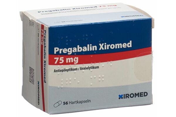 Pregabalin Xiromed caps 75 mg 56 pce