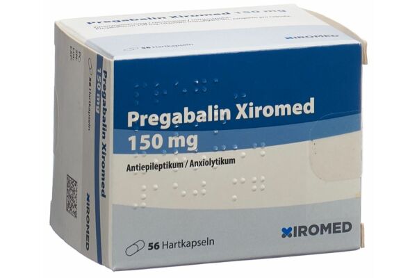 Pregabalin Xiromed caps 150 mg 56 pce