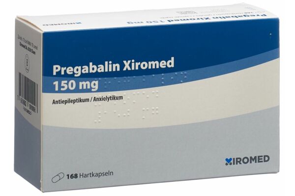 Pregabalin Xiromed caps 150 mg 168 pce