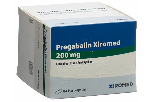 Pregabalin Xiromed caps 200 mg 84 pce