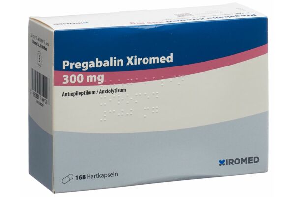 Pregabalin Xiromed caps 300 mg 168 pce