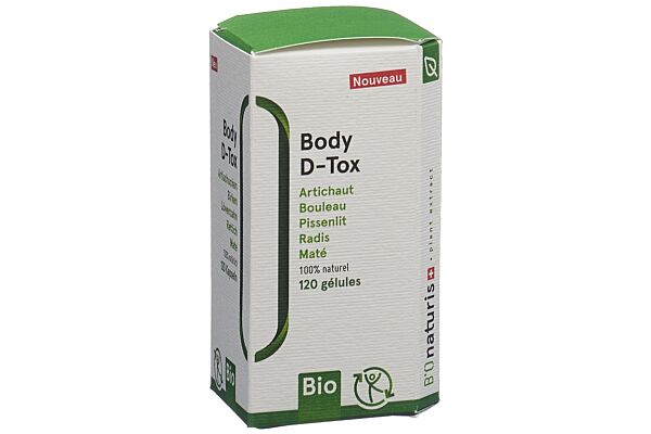 BIOnaturis Body D-Tox caps bio bte 120 pce