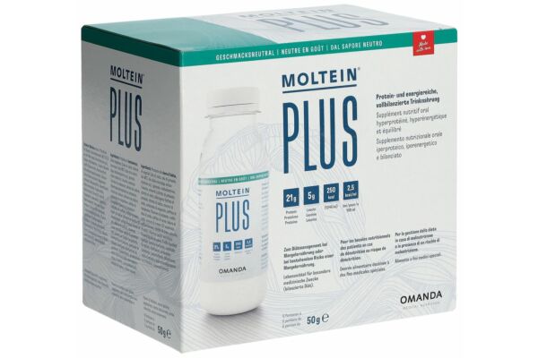 Moltein PLUS 2.5 goût neutre 6 fl 50 g