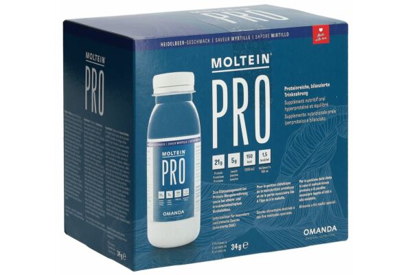 Moltein PRO 1.5 Heidelbeere 6 Fl 34 g