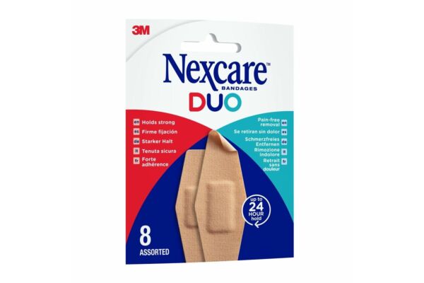 3M Nexcare Pflaster Duo assortiert 8 Stk