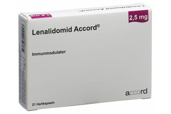 Lenalidomid Accord Kaps 2.5 mg 21 Stk