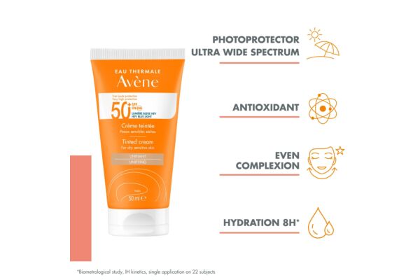 Avene Sun Sonnencreme getönt SPF50+ Tb 50 ml