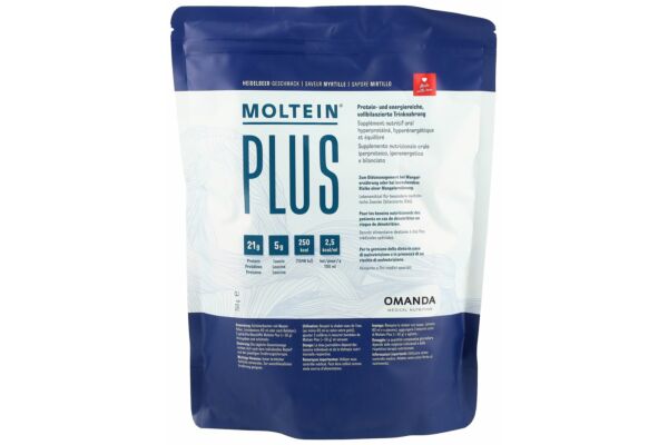 Moltein PLUS 2.5 Heidelbeere Btl 750 g