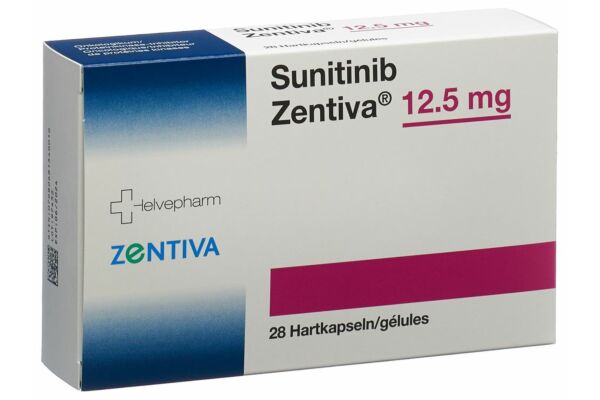 Sunitinib Zentiva Kaps 12.5 mg 28 Stk