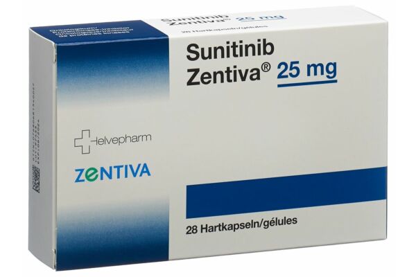 Sunitinib Zentiva Kaps 25 mg 28 Stk