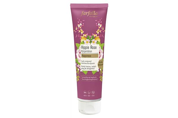 farfalla Lotion corporelle Hippie rose Happiness tb 150 ml