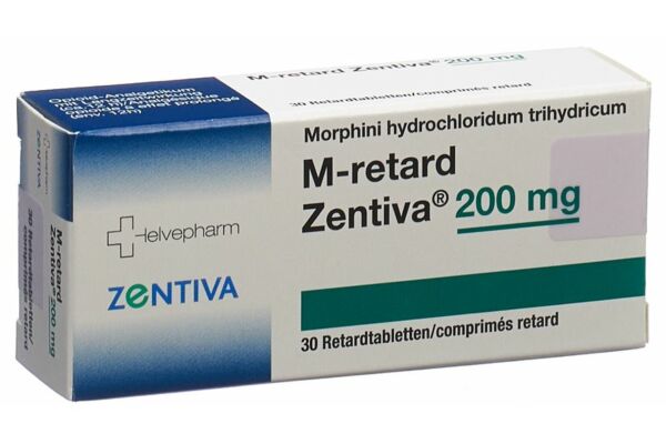 M-retard Zentiva Ret Tabl 200 mg 30 Stk