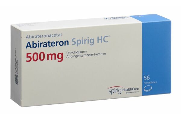 Abirateron Spirig HC Filmtabl 500 mg 56 Stk