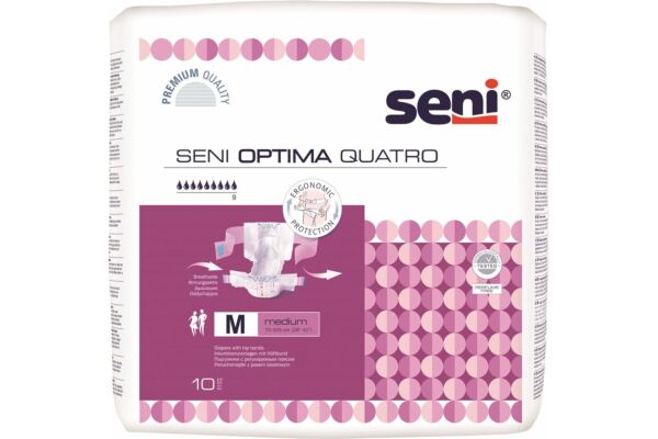 Seni Optima Quatro M Btl 10 Stk