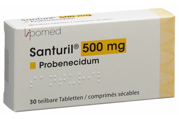 Santuril cpr 500 mg 30 pce