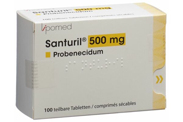 Santuril Tabl 500 mg 100 Stk