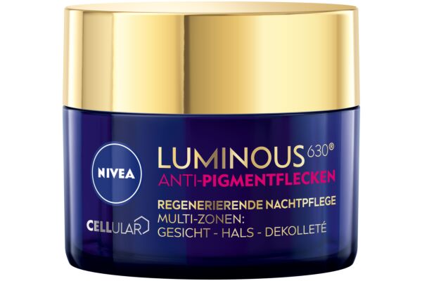 Nivea Cellular Luminous630 Anti-Tâches Pigmentaires Soin de Nuit pot 50 ml