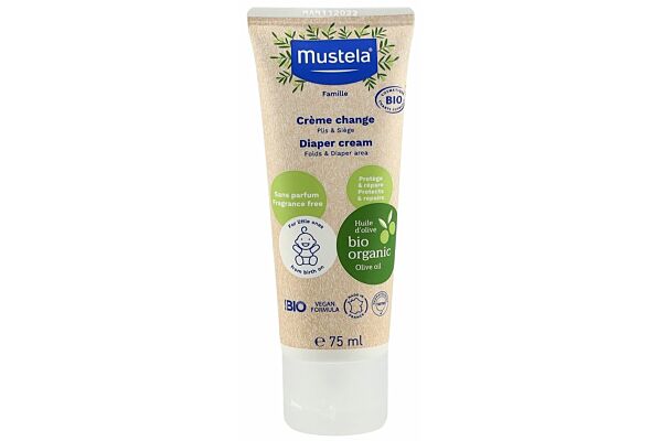 Mustela BIO crème pour le change tb 75 ml