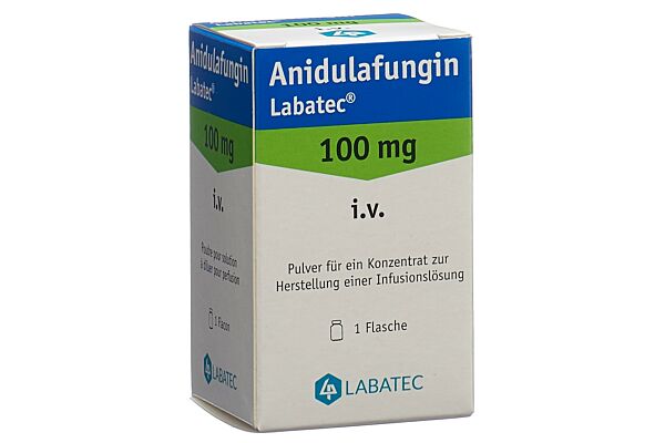 Anidulafungin Labatec subst sèche 100 mg flac